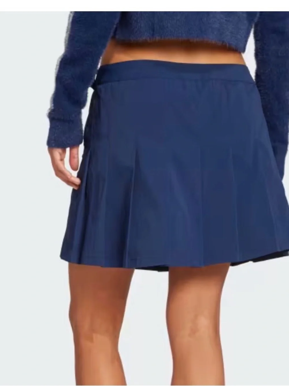 adidas Deep Navy Circle Skater Skirt